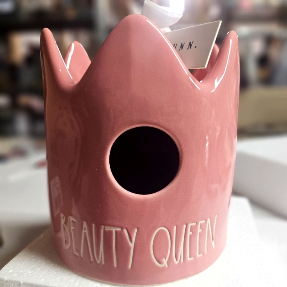 Rae Dunn Beauty Queen Birdhouse